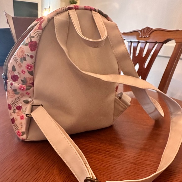 Loungefly Disney floral Belle beauty and the beast mini backpack - Picture 7 of 12